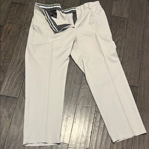 Haggar Men's Light Tan/Biege  Dress Pants